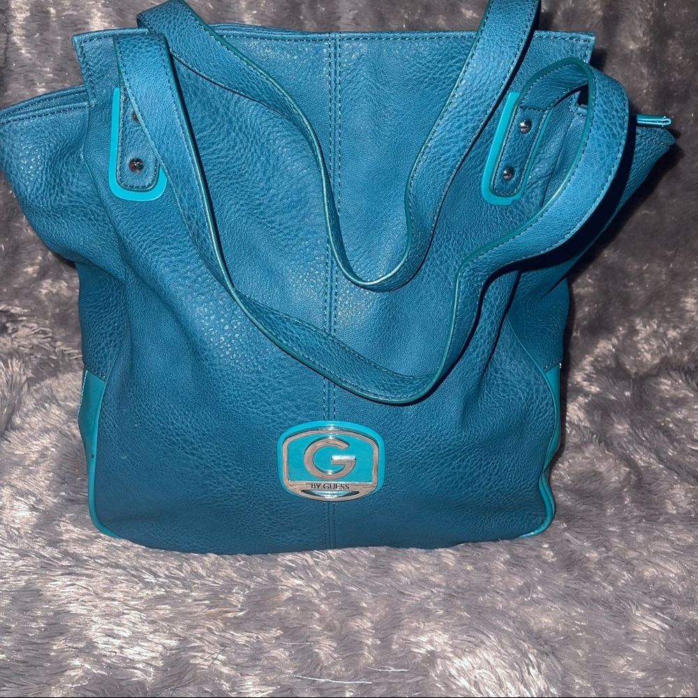 G by Guess Teal Tote